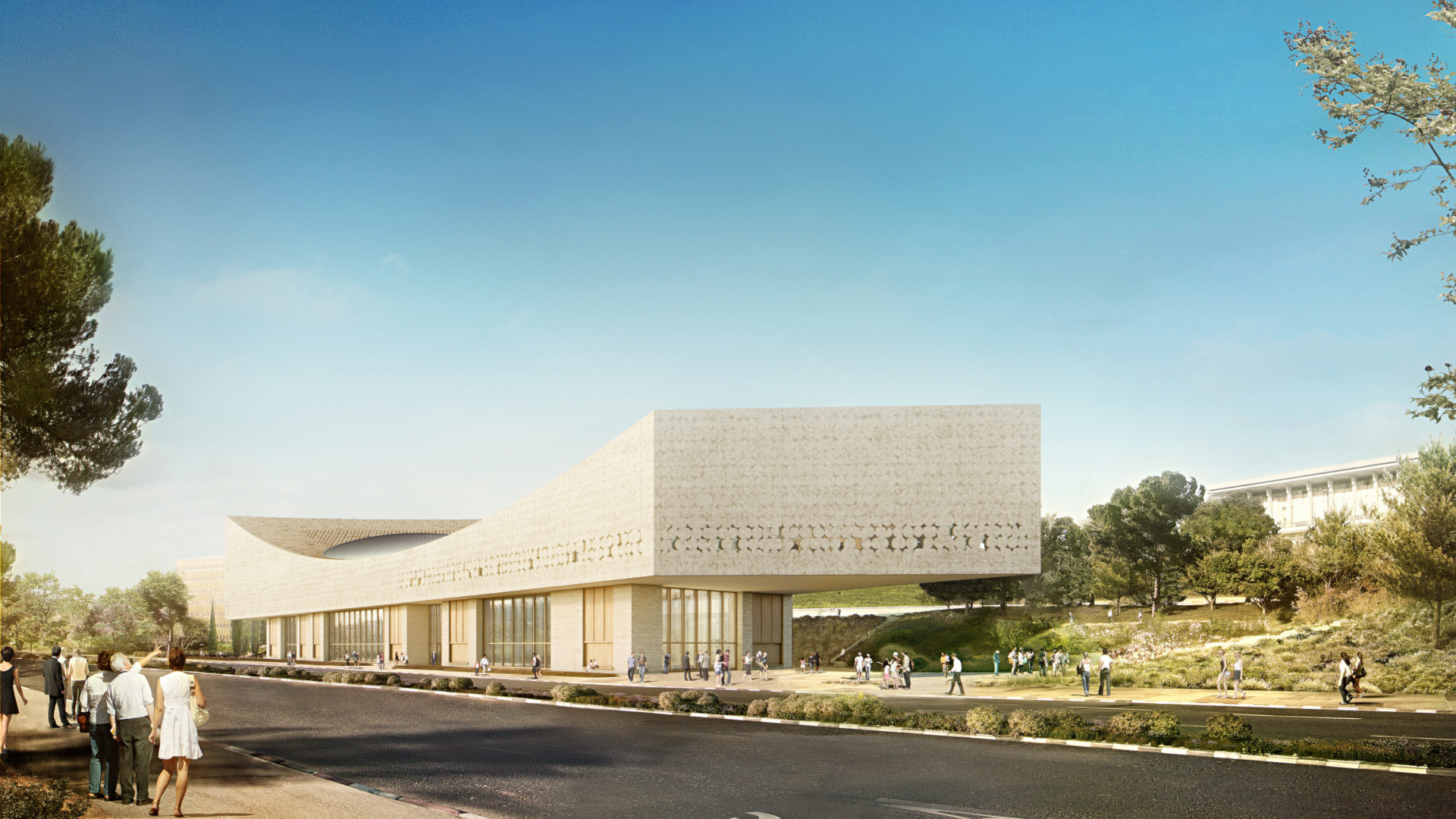 La nuova Biblioteca Nazionale d’Israele