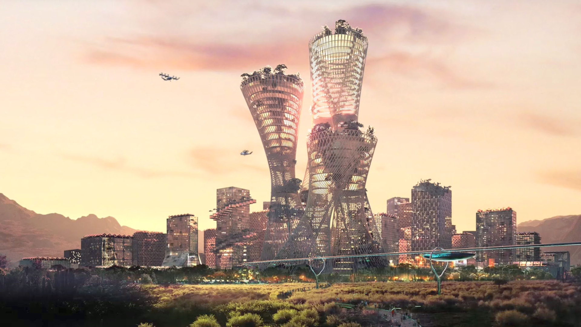 Le città del futuro costruite da zero